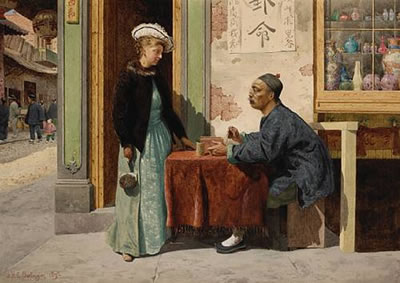 The Fortune Teller, 1892