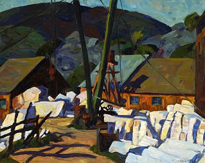 The Marble Quarry by Jeannette Maxfield Lewis - Auction record, sale price, and art valuation. Compare with similar artists and explore comparable artworks.