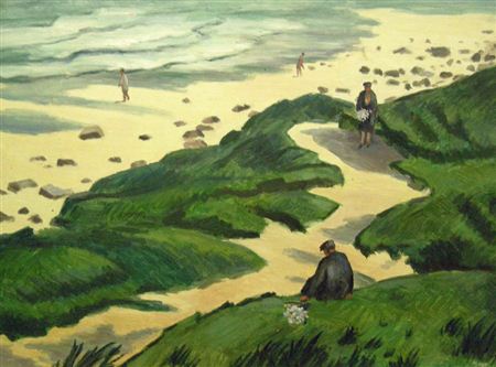Sample artwork by Marjorie Mort (1906 - 1989), known for painting - View similar artists and auction records