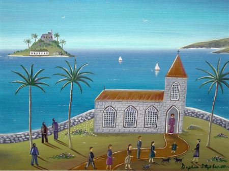 Gulval Church by Daphne Stephenson - Auction record, sale price, and art valuation. Compare with similar artists and explore comparable artworks.