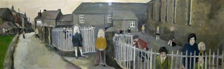 Sample artwork by Gill Watkiss (1938 - 2024), known for figurative and landscape painting - View similar artists and auction records