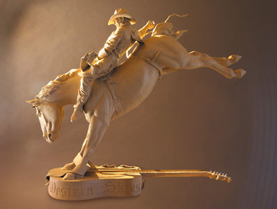 Good Ride, Cowboy by Michael Thomas - Auction record, sale price, and art valuation. Compare with similar artists and explore comparable artworks.