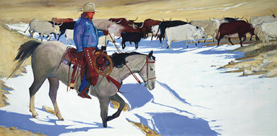 Sample artwork by Robert Seabeck (Born 1945), known for animal-wildlife, landscape - View similar artists and auction records