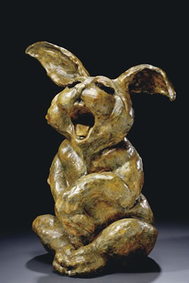 Sample artwork by Joffa Kerr (Born 1935), known for animal and wildlife sculpture - View similar artists and auction records