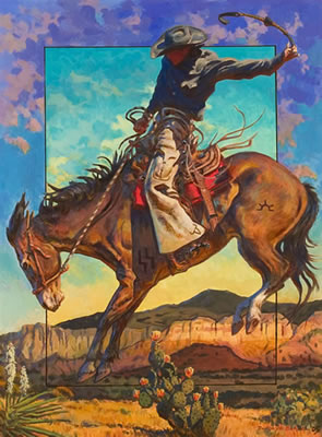 Wild Horse Waltz by Buckeye James C Blake - Auction record, sale price, and art valuation. Compare with similar artists and explore comparable artworks.