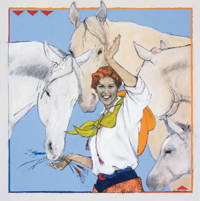 Three White Horses