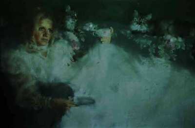 Sample artwork by Bonita Roberts (Born 1947), known for portrait, child figure painting, often indian - View similar artists and auction records