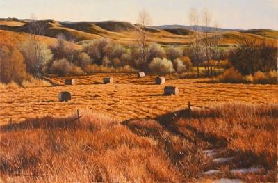 Winter Feed by Donald Don Dernovich - Auction record, sale price, and art valuation. Compare with similar artists and explore comparable artworks.