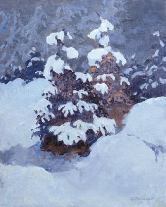 Winter's Still by Mimi Litschauer - Auction record, sale price, and art valuation. Compare with similar artists and explore comparable artworks.