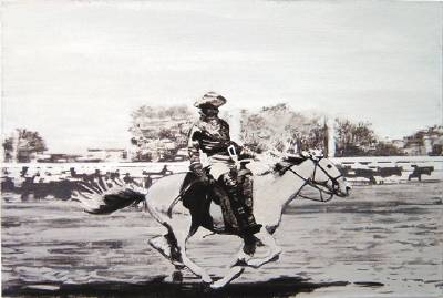 He Personified the American West in the Days of its Rowdy Yo by Gordon McConnell - Auction record, sale price, and art valuation. Compare with similar artists and explore comparable artworks.