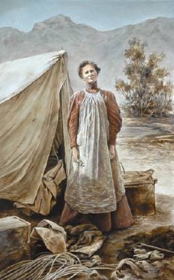 Sample artwork by Deanna Matteson (20th century), known for portrait-figure-indian - View similar artists and auction records
