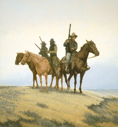 Sample artwork by Larry LD Edgar (20/21st century), known for western genre, sculptor - View similar artists and auction records