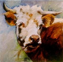 Sample artwork by Linda St Clair (1952 - 2019), known for barnyard animal and wildlife painting - View similar artists and auction records