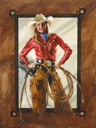 Bustin' Out by J E Knauf - Auction record, sale price, and art valuation. Compare with similar artists and explore comparable artworks.