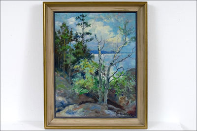 Sample artwork by John Oskar Esti (1887 - 1955), known for painting - View similar artists and auction records