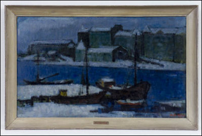 Sample artwork by Helmi Kuusi (1913 - 2000), known for painting - View similar artists and auction records