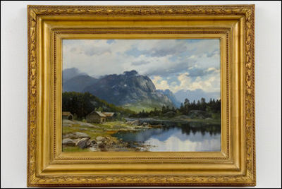 VUONOMAISEMA - FJORDLANDSKAP by Halvor Halvorsen - Auction record, sale price, and art valuation. Compare with similar artists and explore comparable artworks.