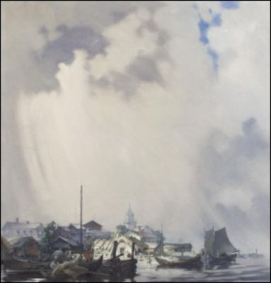 Sample artwork by Ragnar Ungern (1885 - 1955), known for painting - View similar artists and auction records