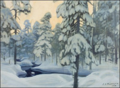 KEVÄTTALVEN NÄKYMÄ