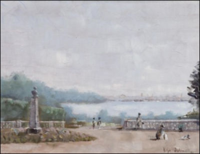 Sample artwork by Helge Dahlman (1924 - 1979), known for painting - View similar artists and auction records