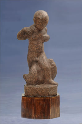 Sample artwork by Waino Valdemar Aaltonen (1894 - 1966), known for monumental sculpture that blends classical form with post-cubist influences - View similar artists and auction records