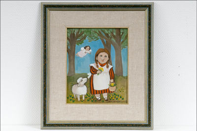 "SUOJELUSENKELI - SKYDDSÄNGEL". by Annukka Gronlund - Auction record, sale price, and art valuation. Compare with similar artists and explore comparable artworks.