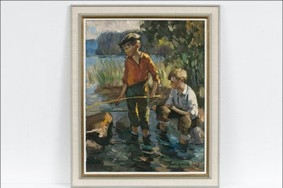 POJAT ONGELLA - METANDE POJKAR by Orvo Raatikainen - Auction record, sale price, and art valuation. Compare with similar artists and explore comparable artworks.