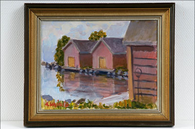 "RANTAKUVA RAIPPALUODOLTA - STRANDBILD FRÅN REPLOT by Armas Vainio - Auction record, sale price, and art valuation. Compare with similar artists and explore comparable artworks.