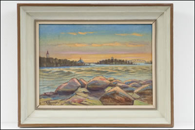 RANTAKIVIÄ - STRANDSTENAR by Aukusti Koivisto - Auction record, sale price, and art valuation. Compare with similar artists and explore comparable artworks.
