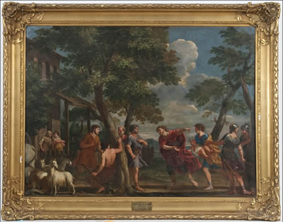 A MYTHOLOGICAL SCENE