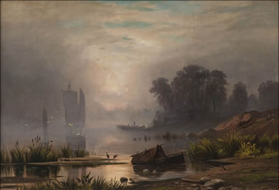 LIFTING MORNING FOG