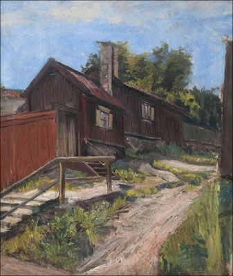 NÄKYMÄ SÖDERISTÄ, SÅGAREGATANILTA by Helmi Sjostrand - Auction record, sale price, and art valuation. Compare with similar artists and explore comparable artworks.