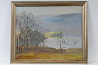 Sample artwork by Georg Engestrom (1921 - 2008), known for paintings - View similar artists and auction records