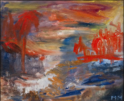 PUNAINEN METSÄ by Mauno Markkula - Auction record, sale price, and art valuation. Compare with similar artists and explore comparable artworks.