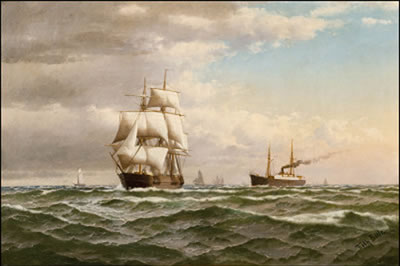 SHIPS AT SEA