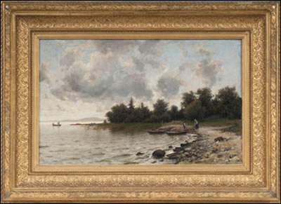 KALASTAJIA RANNALLA