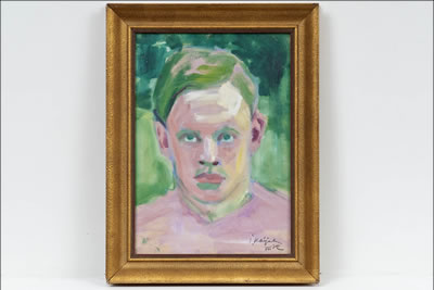 MUOTOKUVA - PORTRÄTT by Ilmari Kaijala - Auction record, sale price, and art valuation. Compare with similar artists and explore comparable artworks.
