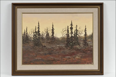 LAPIN MAISEMAA - LANDSKAP FRÅN LAPPLAND by Veli Koljonen - Auction record, sale price, and art valuation. Compare with similar artists and explore comparable artworks.