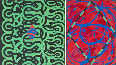 ATTITUDE OF MIND RATHER THAN STYLE (diptych)