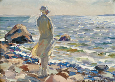 Sample artwork by Santeri Salokivi (1886 - 1940), known for painting - View similar artists and auction records