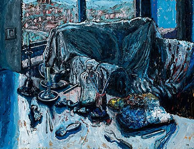 A STILL LIFE FROM THE ARTIST'S STUDIO