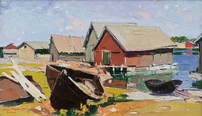 Sample artwork by Armas Mikola (1901 - 1983), known for painting - View similar artists and auction records