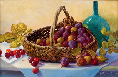 Sample artwork by Fritz Jakobsson (Born 1940), known for painting - View similar artists and auction records