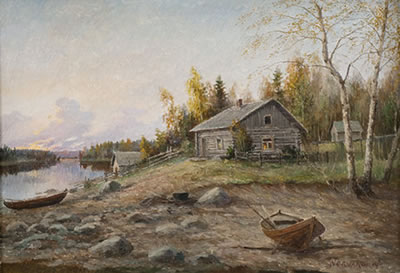 BOATS ON THE SHORE