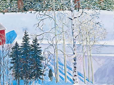 Sample artwork by Inari Krohn (Born 1945), known for painting - View similar artists and auction records