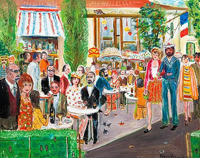 SUNDAY IN A FRENCH TOWN