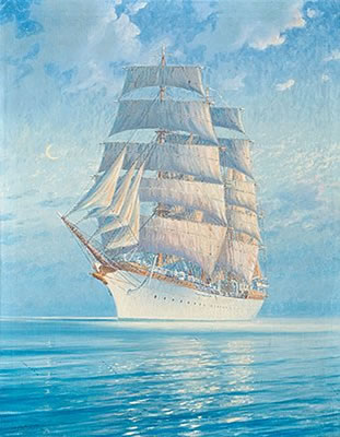 SAIL BOAT by Adolf Bock - Auction record, sale price, and art valuation. Compare with similar artists and explore comparable artworks.