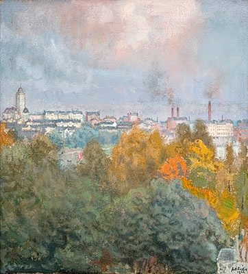 VIEW OF HELSINKI.