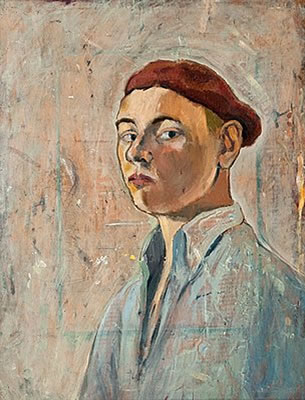 Portrait of Eero Nelimarkka: Self-portrait