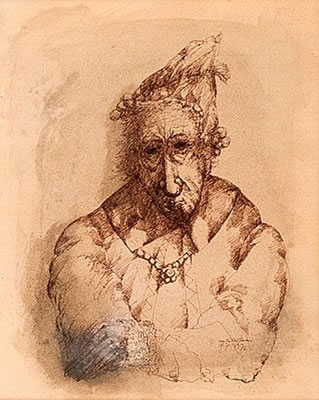 Portrait of Unto Koistinen: Self-portrait